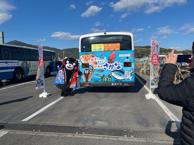 イベントとラッピングバス